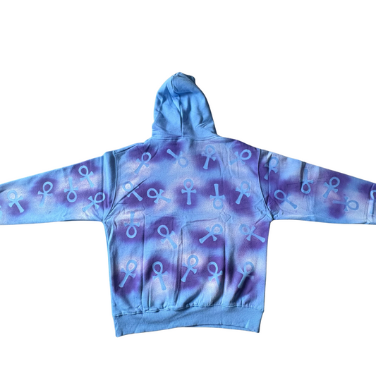 blue egyptian sweatsuit