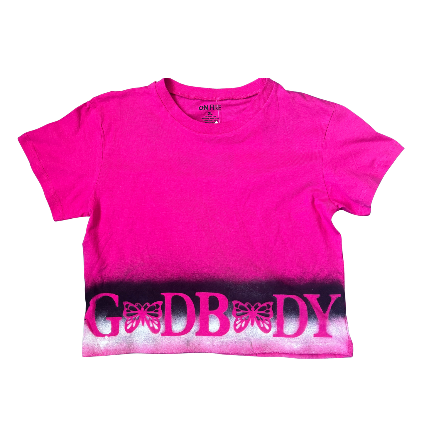 crop butterfly t-shirt (women’s)