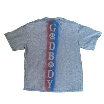 rare air vibes god body back t-shirt