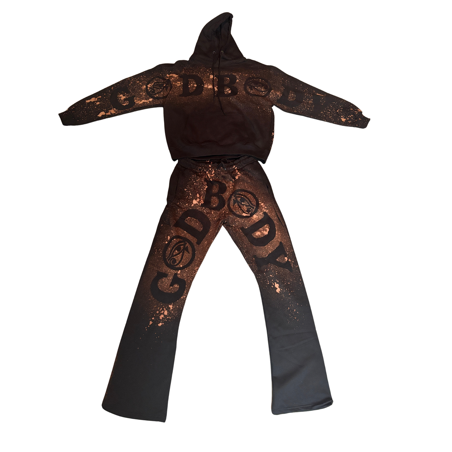 black egyptian sweatsuit