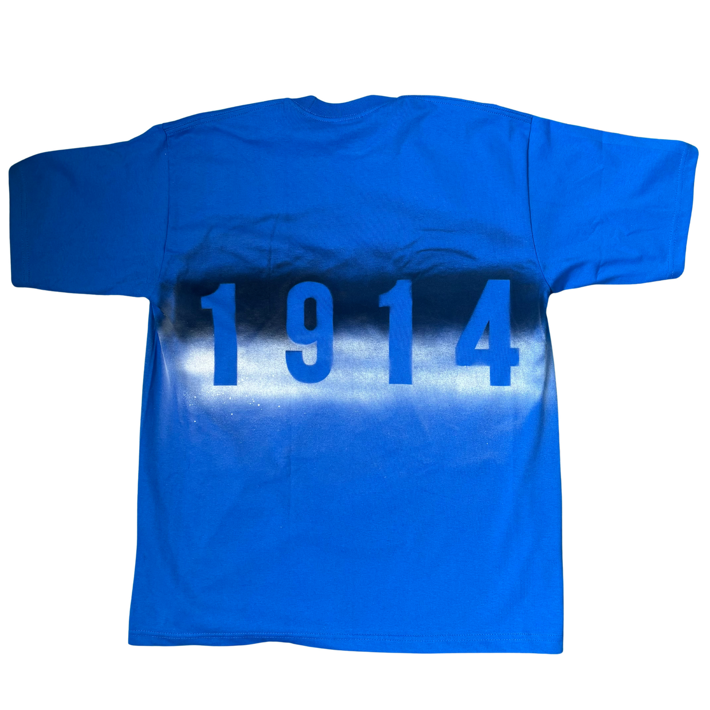 blue “the mab” t shirt